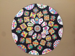 Picture of completed Rose Window project