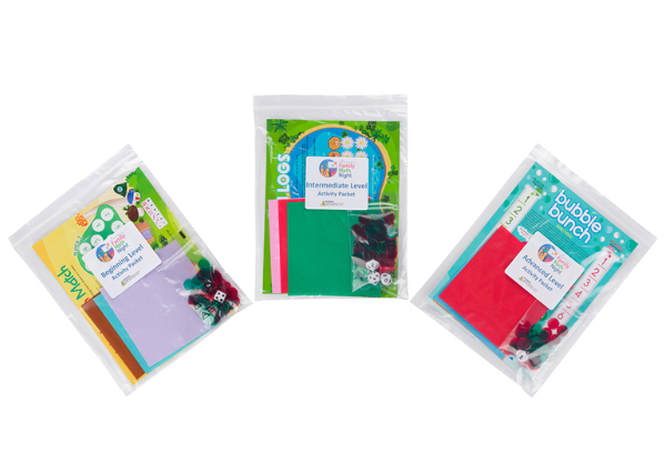 Beginning, Intermediate and Advanced Activity Packets