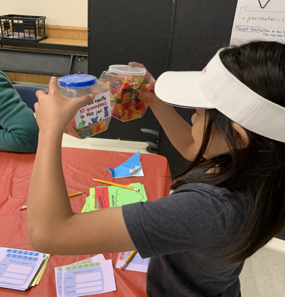 Photo of estimation station