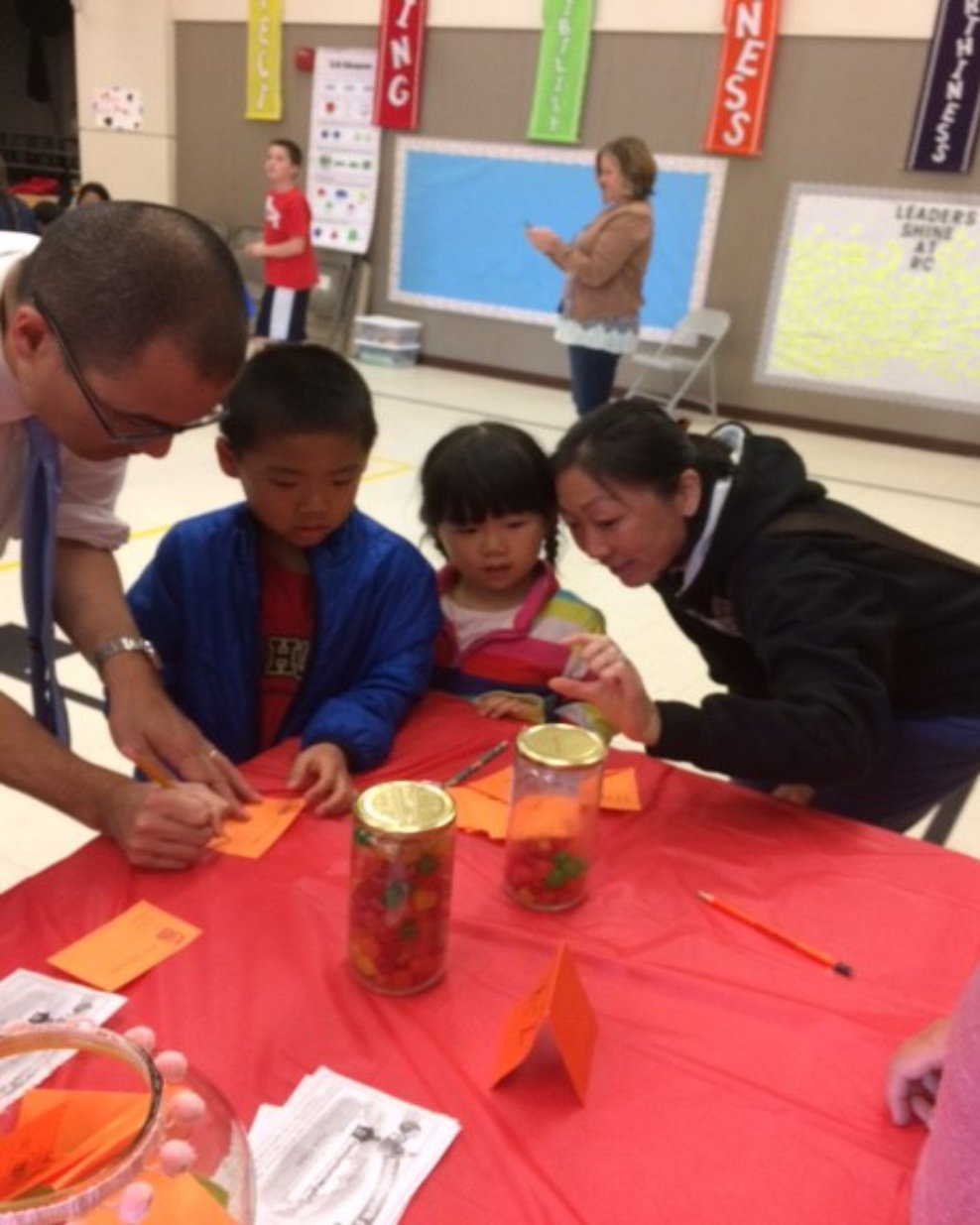 Photo of estimation station