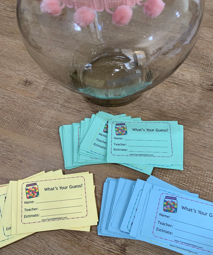 Example of slips to write your estimate